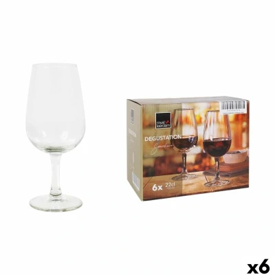Afbeelding van Set wijnglazen Royal Leerdam Degustation 22 cl (6 Stuks)