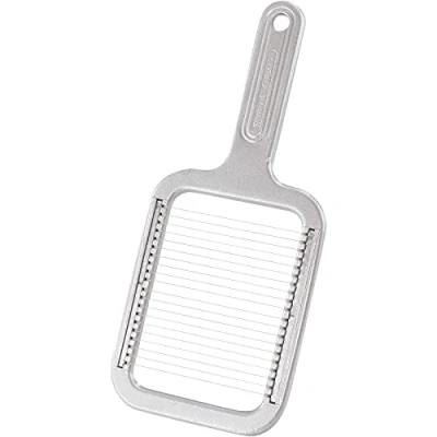 Afbeelding van Westmark Aardappel en mozzarellasnijde, retroverpakking, aluminium/roestvrij staal, 25,8 x 11,4 1,2 cm, Rondex, grijs, 6080RT60