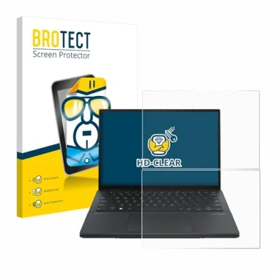 Afbeelding van BROTECT Screenprotector voor ASUS ZenBook Duo OLED 2024 UX8406 Folie Beschermfolie transparant
