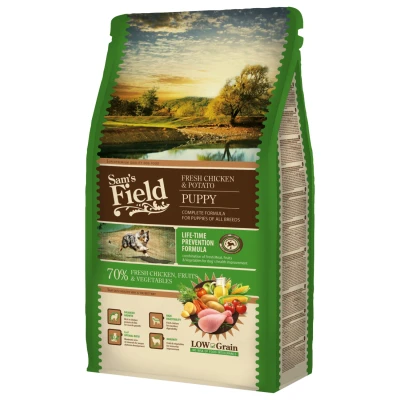Afbeelding van Sam&#039;s Field Puppy Kip&amp;Aardappel Hondenvoer 2.5 kg