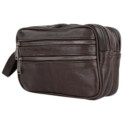 Afbeelding van Lois Pochette Homme Élégante Sac Cuir pour Sacs À Main Homme, Femme, Bruine