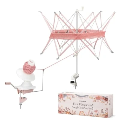 Afbeelding van INMAKER Garenwinder en Swift, Garen Swift Ball Winder Combo, met voor Haken