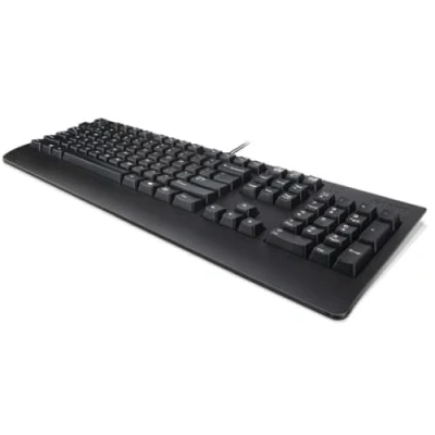 Afbeelding van Lenovo Preferred Pro II keyboard USB QWERTY Spanish Black, FRU00XH720 (QWERTY Black II, Standard, Wired, USB, QWERTY, Black)