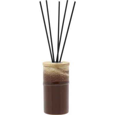 Afbeelding van Villa Collection Iris Woody Eucalyptus Geurolie Dia 5,5 x 10,5 cm Bruin/Crème