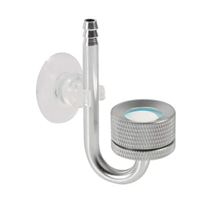 Afbeelding van Pssopp Fish Tank CO2 Diffuser Aluminium Kooldioxide met Zuignap voor Aquarium Accessoire(#1)
