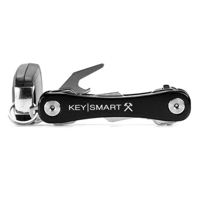 Afbeelding van KeySmart Keyholder Black Rugged Clam in Blisterverpakking