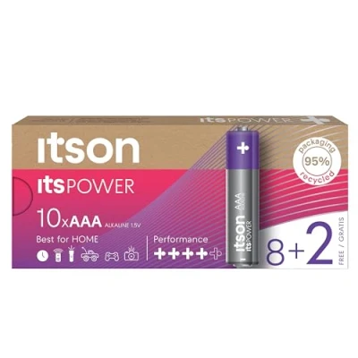 Afbeelding van itson Itspower AAA batterij (potlood) 1.5 V 10 stuk(s)