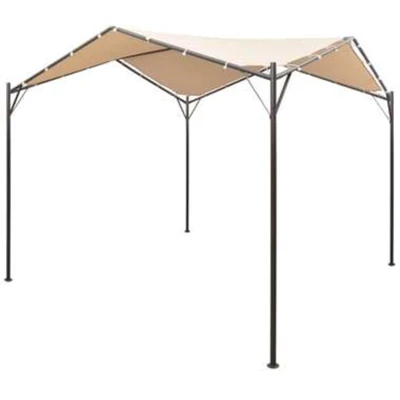 Afbeelding van Prieel 4x4 m staal beige