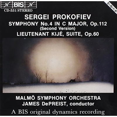 Afbeelding van Malmö Symphony Orchestra, James DePreist Prokofiev: No.4/Lieutenant Kijé Suite (CD)