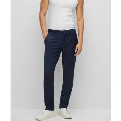 Afbeelding van HUGO Hesten Pantalon, Heren, Maat: 52, Marine