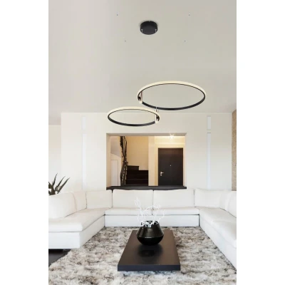 Afbeelding van Globo Design led hanglamp Coco 2 lichts Ø 150cm 67300H