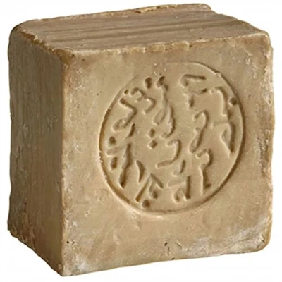 Afbeelding van Originele Aleppo zeep klassiek, 85% olijfolie 15% laurierolie, zeep, haarzeep, ca. 200 gram