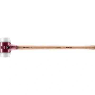 Afbeelding van Halder Voorhamer hoofd d. 80 mm lengte 800 middelhard superplastic wit hickory 1 stuk 3007.081