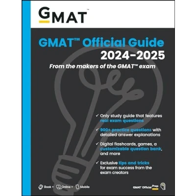 Afbeelding van GMAT Official Guide 2024 2025: Book + Online Question Bank: From the Makers of Exam