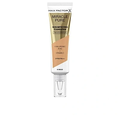 Afbeelding van 1+1 gratis: Max Factor Miracle Pure Foundation 055 Beige 30 ml