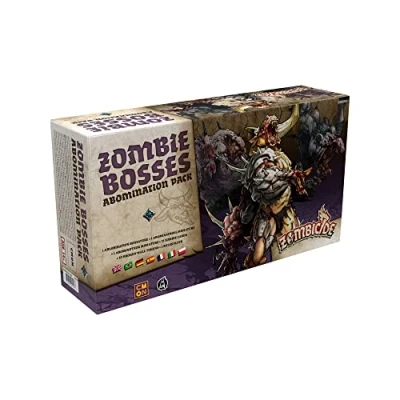 Afbeelding van CMON, Zombicide: Black Plague Zombie Bosses, Uitbreiding, Kennerspel, Dungeon Crawler, 1 6 spelers, Vanaf 14+ jaar, 60 minuten, Duits, Meertalig