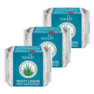 Afbeelding van TIANDE 61911 Dagelijkse maandverband met aloë extract &quot;Fresh de Jade&quot; 3 x 20 stuks