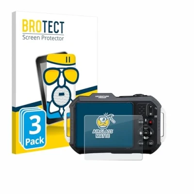 Afbeelding van BROTECT Antireflecterende Glas Screen Protector Mat voor Ricoh Pentax WG 1000 (3 Stuks) Schermbeschermer [Beschermglas Folie niet Gehard Glas]