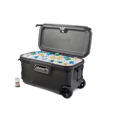 Afbeelding van Coleman 100QT Wheeled Convoy Cooler kampeerartikelen Bax Recreatieshop