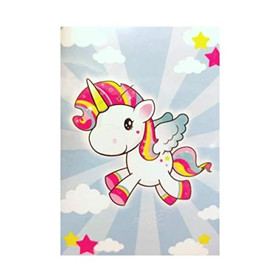 Afbeelding van Unicorn Uitnodigingen Kids 8 stuks