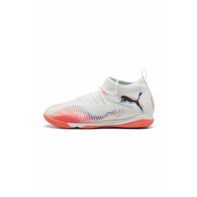 Afbeelding van FUTURE 8 MATCH halfhoge futsalschoenen, Zwart/Rood/Wit, Maat 35,5 PUMA