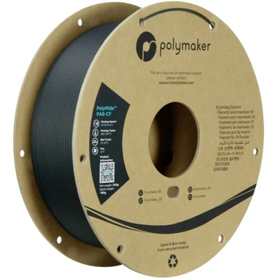 Afbeelding van Polymaker Polymide PA6 CF Zwart 1,75mm 500g