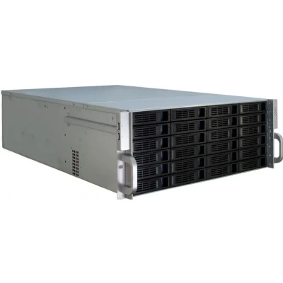 Afbeelding van Inter Tech IPC 4U 4424 Rack Zwart, Zilver