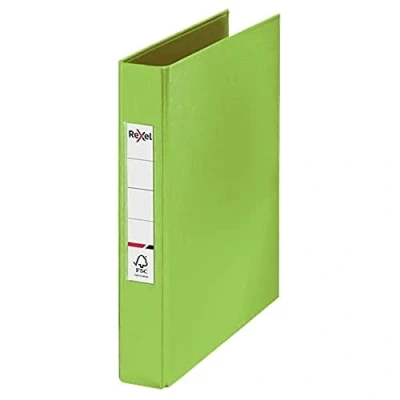 Afbeelding van Rexel A5 ringband, groen, 25 mm 2 O ring diameter, keuzes, 2115561