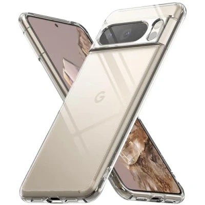 Afbeelding van Ringke Fusion Compatibel met Google Pixel 8 Pro Case, Transparant Schokbestendig Bumper Hoesje Clear