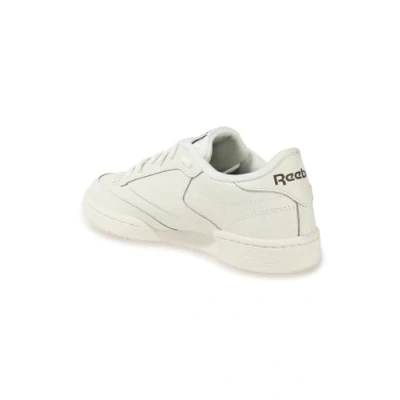 Afbeelding van Reebok Classic CLUB C 85 Sneakers laag offwhite/gold/brown, Dames, Maat: 42.5, Off white/gold/brown Leer en imitatieleer