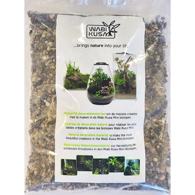 Afbeelding van Wabi Kusa Brown Gravel Aquarium Terrarium Grind