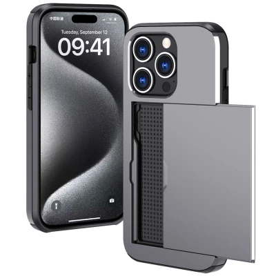 Afbeelding van Apple iPhone 15 Pro Hoesje Kunststof iMoshion Hardcase/Backcover Grijs Telefoonhoesje