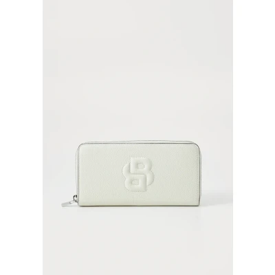 Afbeelding van BOSS Anett Ziparound Portemonnee, Dames, Maat: One Size, Open white