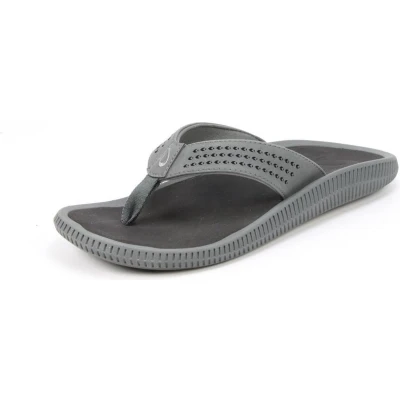 Afbeelding van Slipper OluKai Men Ulele Dark Shadow Black Schoenmaat 42 (UK 8.5)