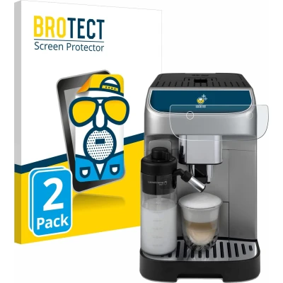 Afbeelding van BROTECT Screenprotector voor DeLonghi Magnifica Plus Folie Beschermfolie matte (2 Stuks)