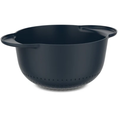 Afbeelding van Mepal Vergiet Chef it 1500 ml Antislip bodem voor extra grip Past in beslagkom Vaatwasmachinebestendig Bakspullen Navy