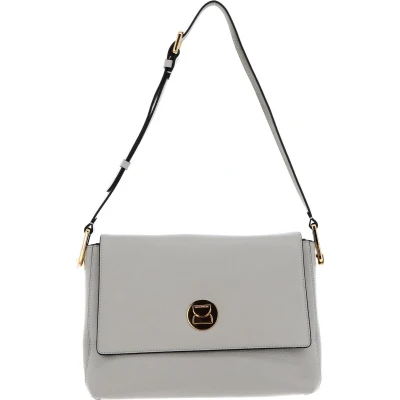 Afbeelding van COCCINELLE Leren Schoudertas Liya Shoulderbag Gelso / Loden Lichtgrijs