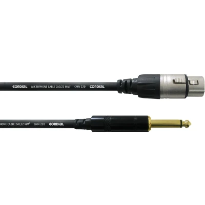 Afbeelding van CORDIAL XLR aansluiting audiokabel/mono 10 m