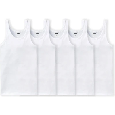 Afbeelding van Heren onderhemd Wit 5 Pack Maat M