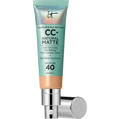 Afbeelding van iT Cosmetics Your Skin But Better CC+ Natural Matte SPF 40 Medium 32 ml