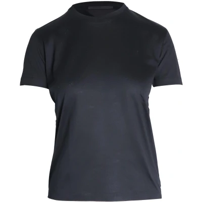 Afbeelding van Short Sleeve Crew Neck Top Wo Black T Shirts