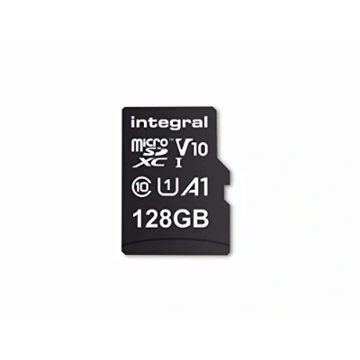 Afbeelding van Integral Memory card High Speed, Class 10 (incl.SD adapter) Micro SDHC 128GB 100MB/s