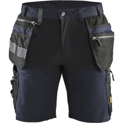 Afbeelding van Blaklader Short met stretch 1598 1860 Donker marineblauw/Zwart C46