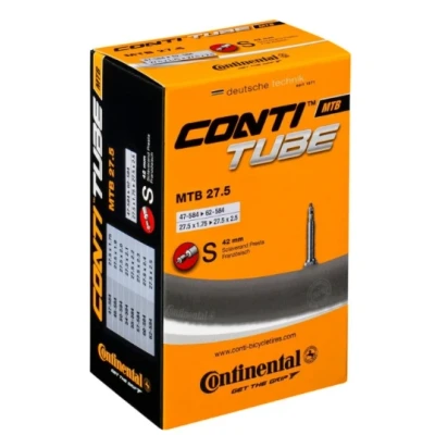 Afbeelding van Continental MTB Butyl 42mm/60mm Ventiel binnenband 27,5&quot; 42mm