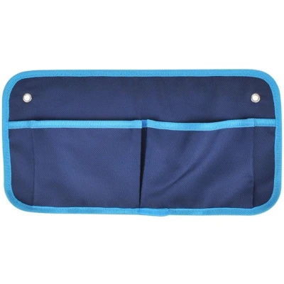 Afbeelding van Pro Plus Camping Organizer met Ophangogen Blauw 2 Vaks 40 x 20 cm