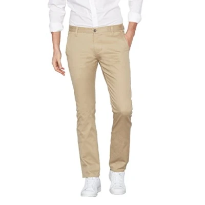 Afbeelding van Dockers Alpha Skinny Khaki maat W 38 L 34 Heren Chino met fit Pasvorm Super stretch