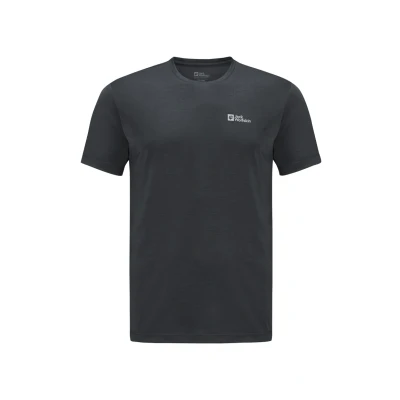 Afbeelding van Jack Wolfskin Vonnan SS Sport Tshirt, Heren, Maat: Large, Phantom