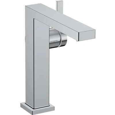Afbeelding van Hg basin mixer 150 tecturis e fine coolstart without waste set chrome 73041000