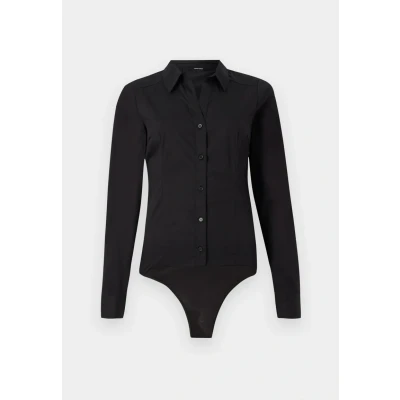 Afbeelding van Vero Moda Vmlady String Shirt Overhemdblouse, Dames, Maat: Small, Black