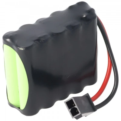 Afbeelding van accu geschikt voor de Roma 4511670 NiMH 12V 800mAh F2x5 met kabel en stekker